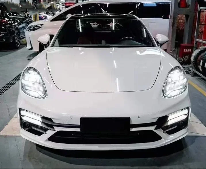 HW kit bodi penyetel bumper depan PP upgrade ke gaya performa olahraga untuk Porsche Panamera 2017-On