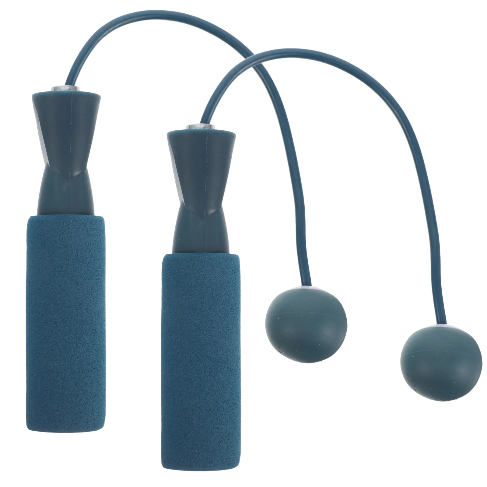 

1pc Weighted Cordless Jump Rope Dual Ball Bearings Indoor Fitness Training For Men Women Exercise Agility Coordination