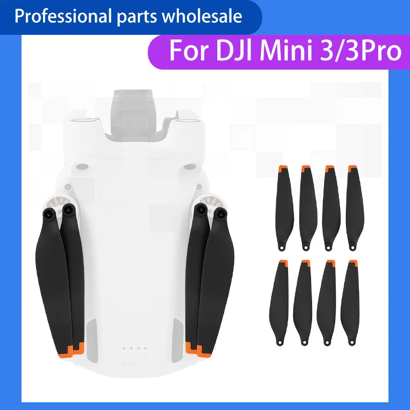 

Propellers for DJI Mini 3/3 Pro Props Blade Replacement Light Weight Wing Fans Spare Parts Quick Release Drone Accessories
