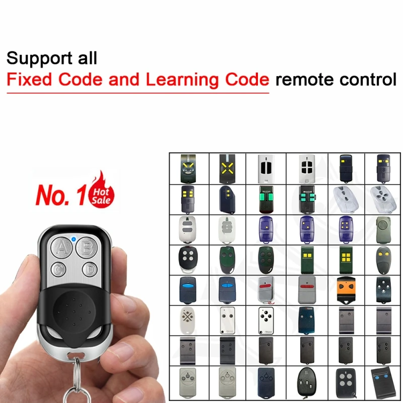 GIBIDI Garage Door Controller 433MHz Fixed Code For GIBIDI OPEN OUT 2,4 TMB 433-2,433-4 TMQ 433-2,433-4 Door Opener