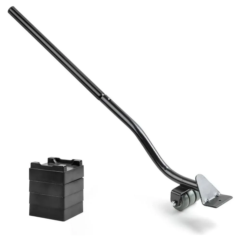 1 Lifter Tool, 4 Raise Blocks,Movers, Sliders & Wheels to Move Sofa, Refrigerator, Washing Machine Easily & Safely, 1Kit