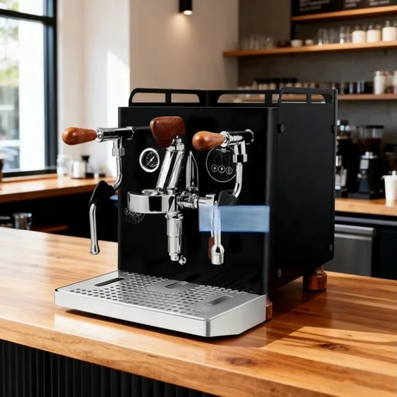 Professional Espresso Machine Multi-Boiler Heavy-Duty with PID Temperature Control for Coffee Shops