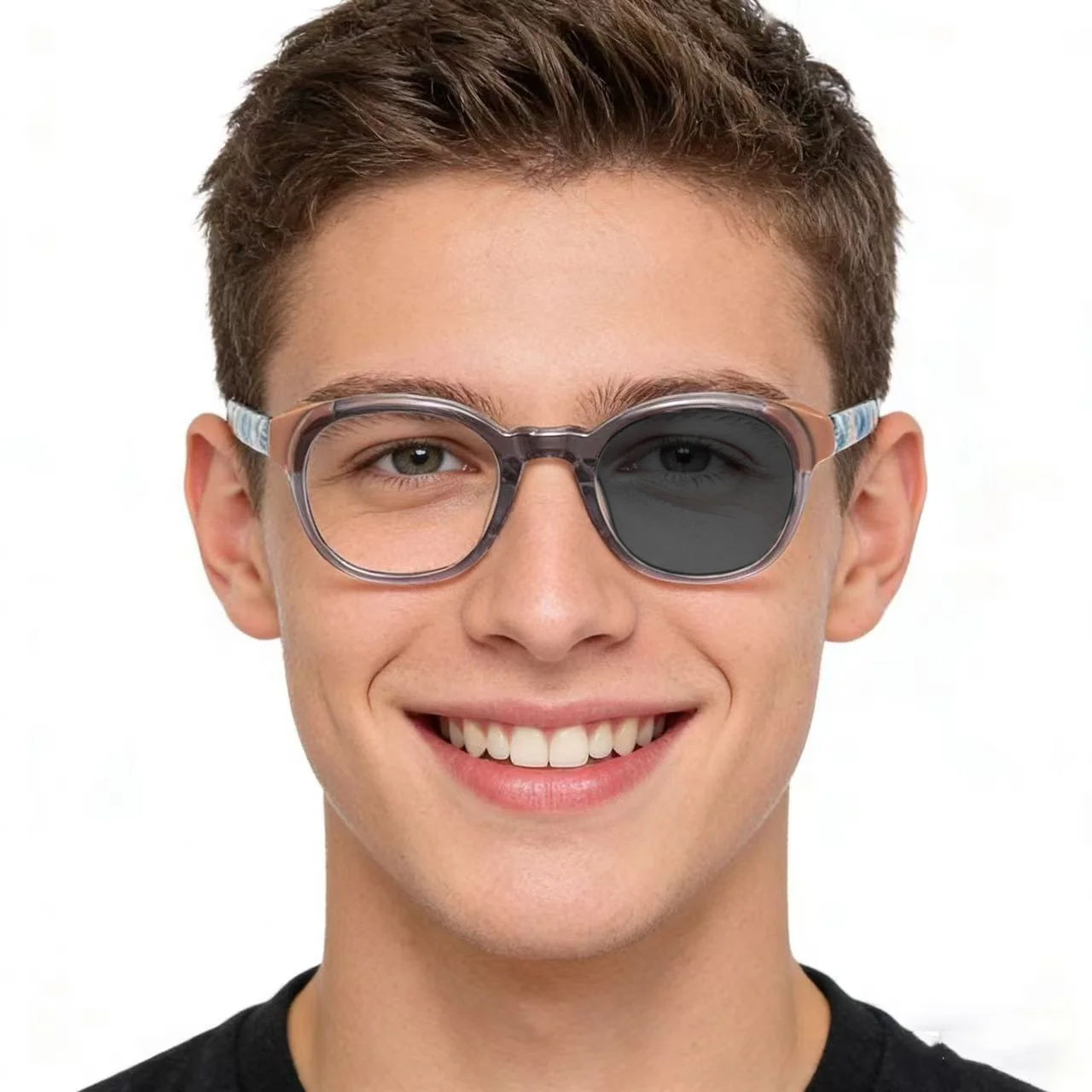 

Photochromic Myopia Sunglasses Retro Acetate Glasses Frame Women Anti Blue Rays Eyeglasses Frames Man 0 -0.5 -1.75 -2.75 -6.0