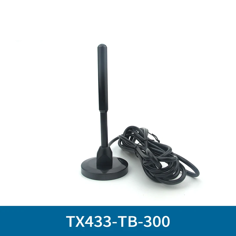 433MHz Wifi Antenna High Gain 5dBi SMA-J Magnetic Base 3m Feeder Cable Sucker Omnidirectional Wifi Aerial Antenna TX433-TB-300