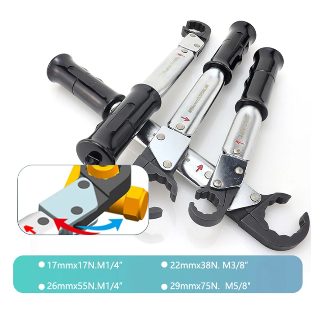 1pc Ratchet Torque Wrench for Automotive and Air Conditioning Services Designed for Precision and Narrow for access Operation