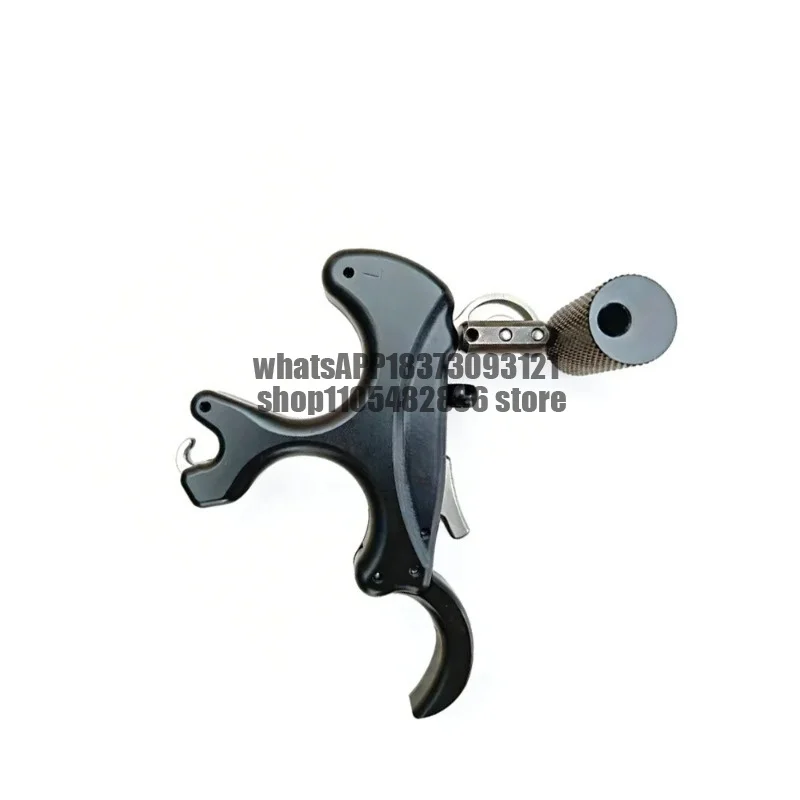 Trigger Release for Compound Bow - Adjustable Angle Grip Release with 3/4-Finger Hand Held Grip Thumb Release Aids