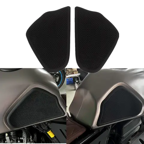 Motorcycle Non-slip Side Fuel Tank Pad Rubber Sticker For BMW K100 K75