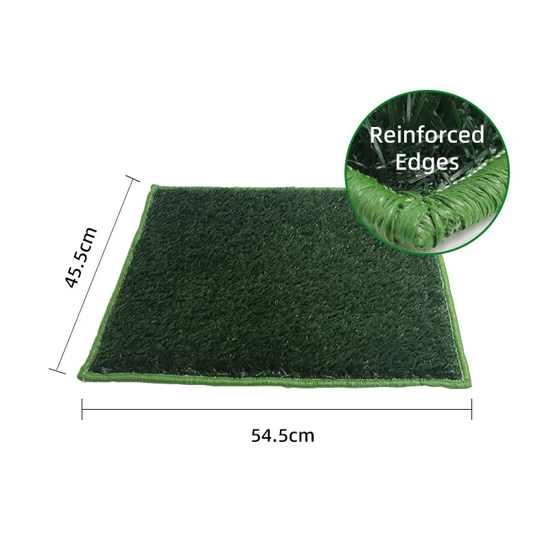 

Artificial Grass Lawn for Pet Washable Potty With Tray Extra Large Rug Turf