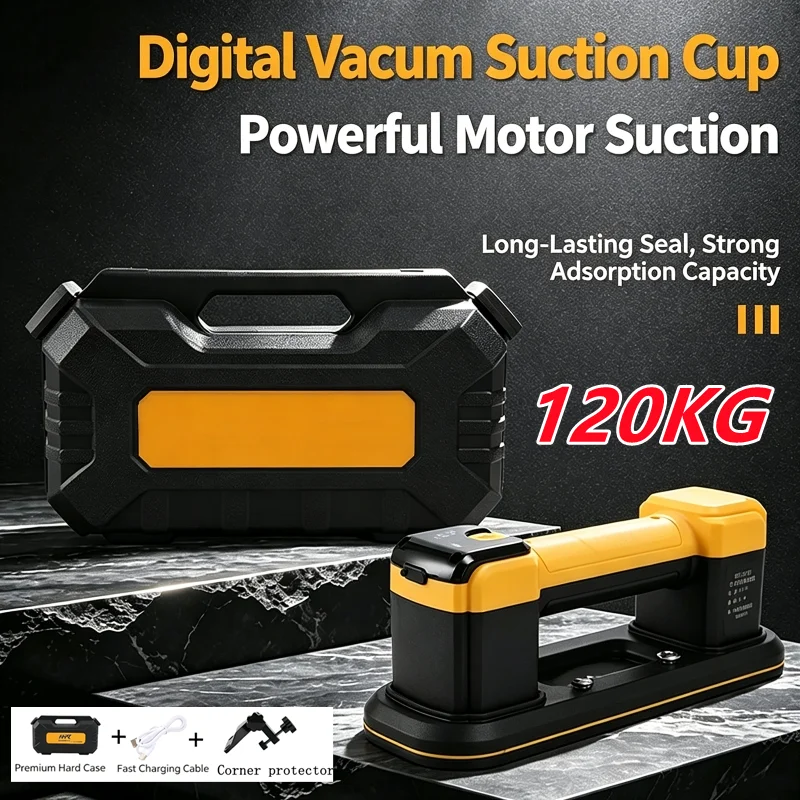 Electric Electric Suction Cup 120kg  Vacuum Lifter for Granite Tile Glass Building Materials  Glass Installation, Home, Construction Site - Aliexpress Deal