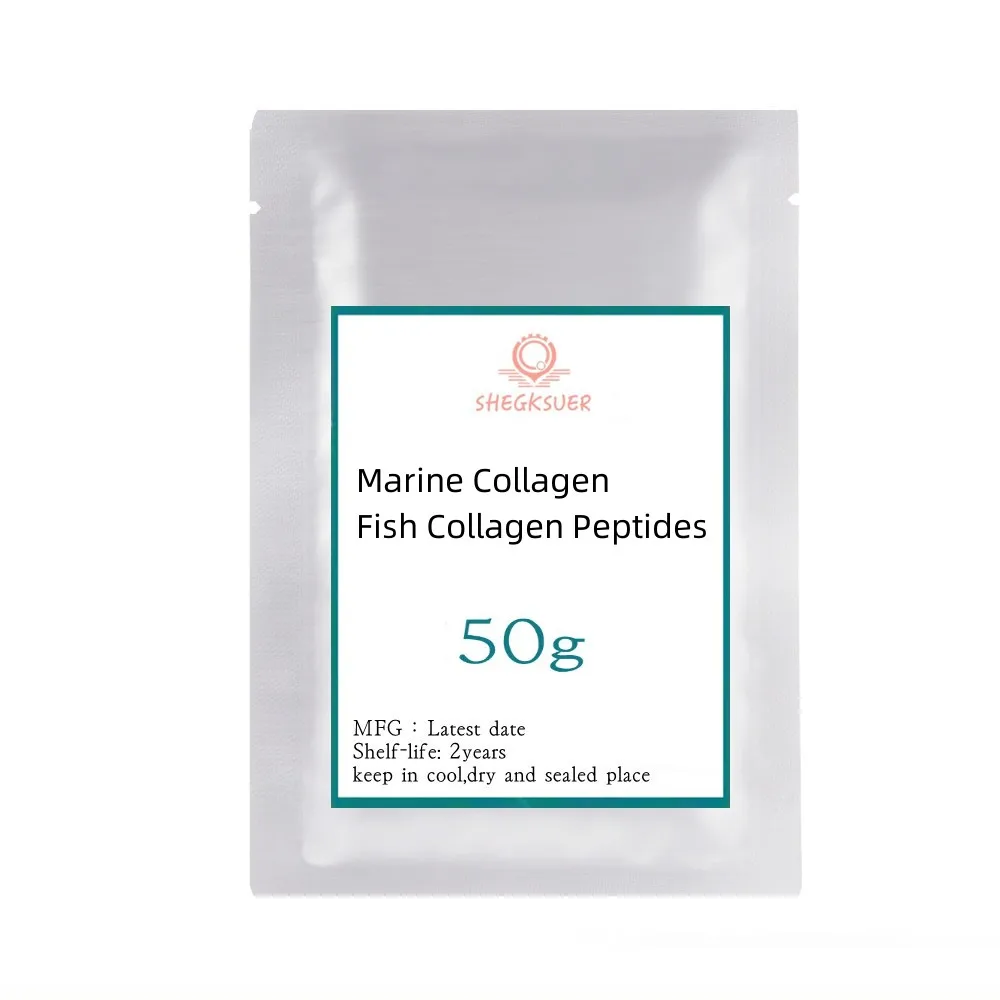 Best Hydrolyzed Marine Collagen Peptides.Wild-Caught Fish Cod, Non-GMO. Supports Healthy Skin, Hair, Joints and Bones