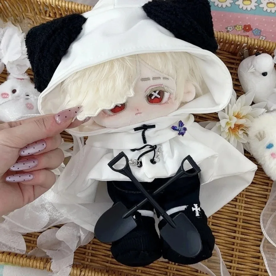 

Andrew Kreiss Identity Ⅴ Grave Keeper 20CM Cotton Doll Plush Stuffed Body Toys Anime Gift Change Clothes Plushies Figures