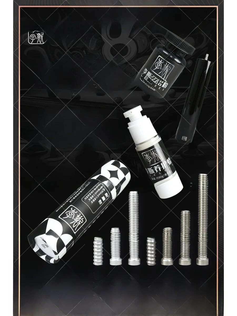 

Lisi Pool Stick Weighted Screw Extended Handle Oil Rod Wax Cleaning Powder Maintenance Accessories Modification Refurbishment...