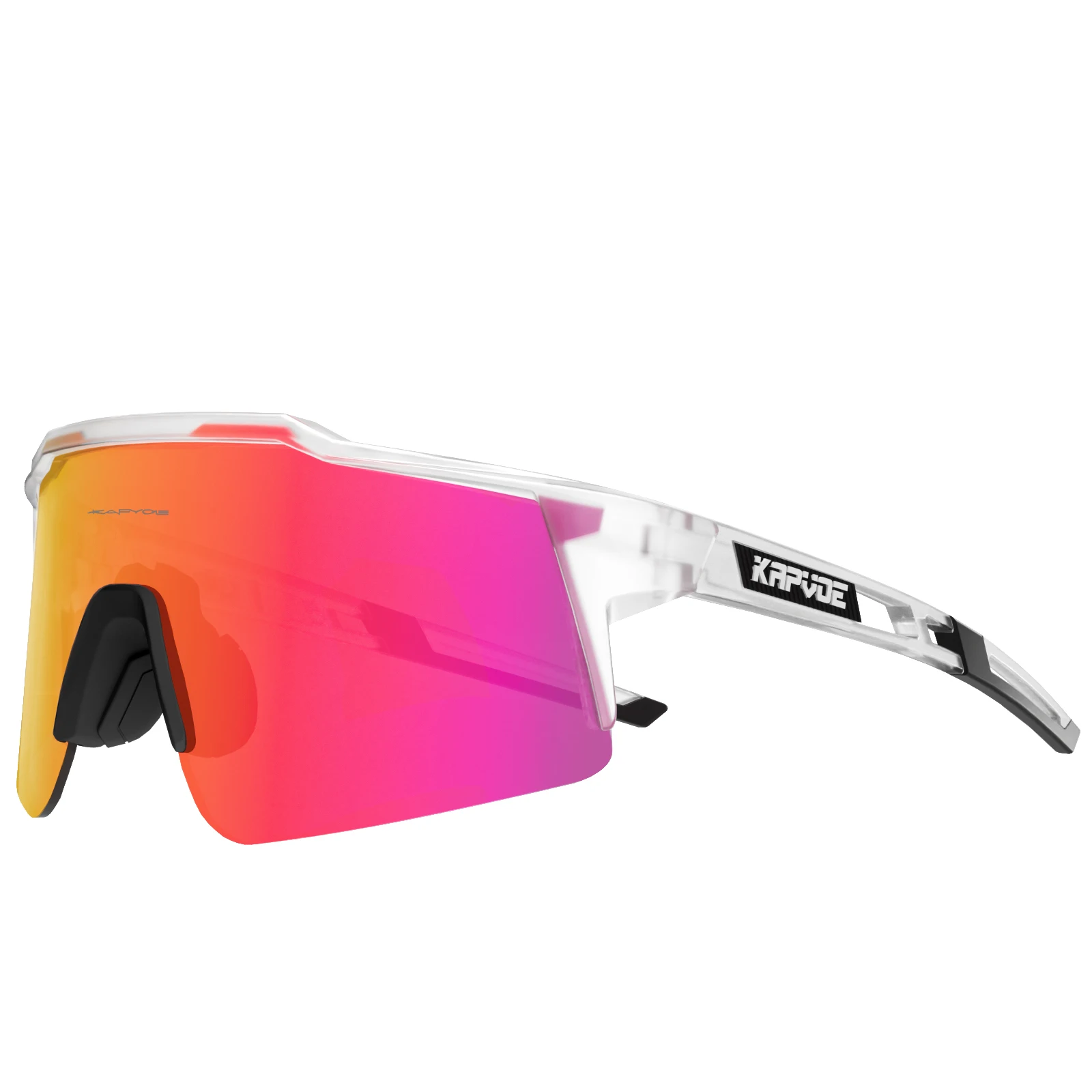 Kapvoe Fahrrad Radfahren Sonnenbrille Polarisierte Radfahren Gläser Fahrrad MTB UV400 Berg Männer/Frauen Brillen Outdoor Sport Brille 5