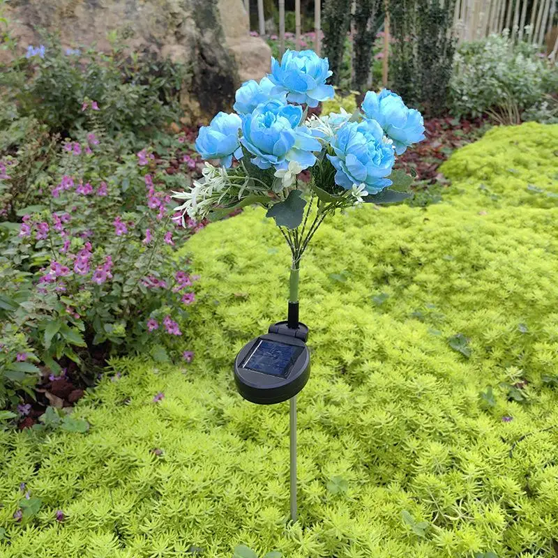 

Easy Installation Solar Garden Lights For Stunning Lawn Solar Powered Light Outdoor Flower Light