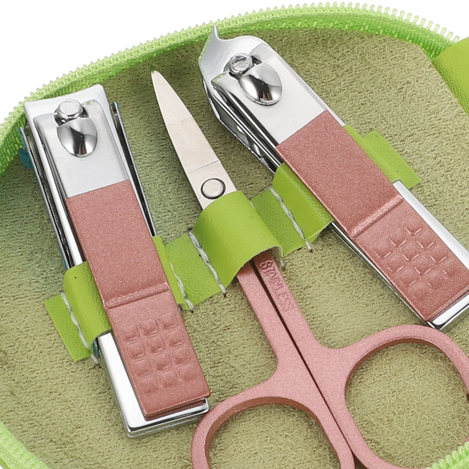 

1Set Nail Clippers Set Portable Stainless Steel Manicure Pedicure Kit Professional Travel Nail Care Grooming Tools