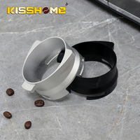 54mm Coffee Powder Receiving Dosing Ring Aluminum Alloy Loop Breville 8 Series Coffee Machines Funnels Accessories Barista Tools