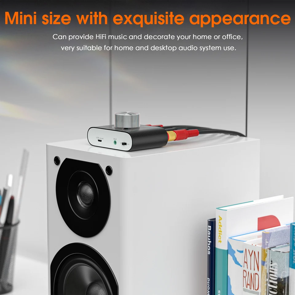 Douk Audio HiFi Bluetooth 5.0 パワーアンプ ミニ TPA3116 デジタル
