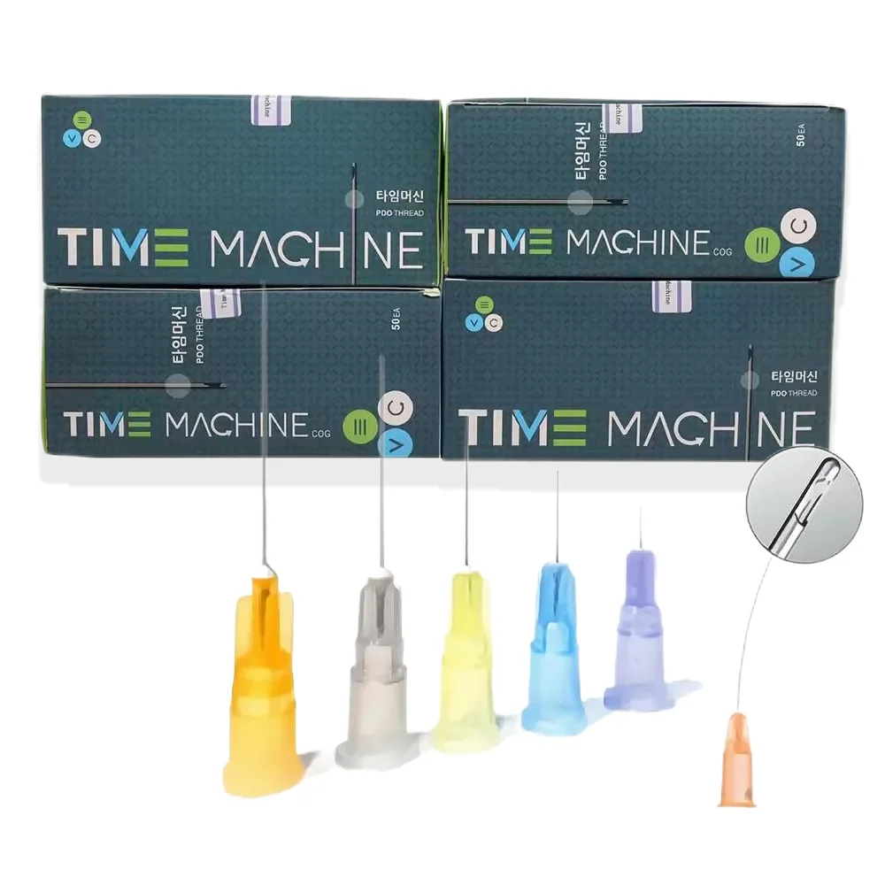 

25G 50mm 70mm Blunt Tip Meso Cannula Needle Syringe For Injectable Hyaluronic Acid Fillers