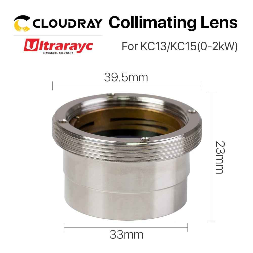 Ultrarayc fibra lente de foco do laser d30 f100 f125mm com suporte da lente para wsx kc13 kc15 cabeça corte a laser