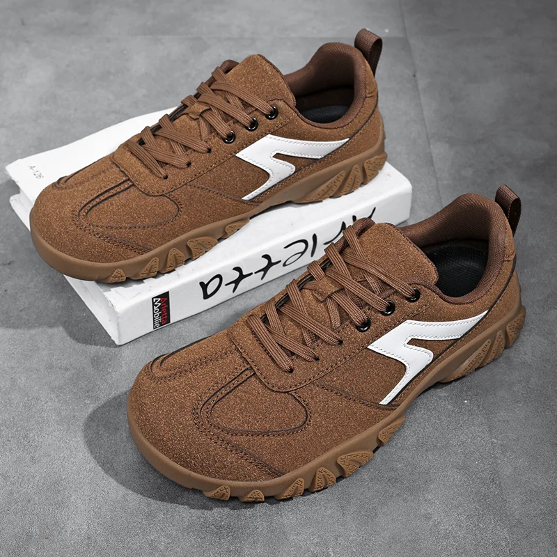 New Wide Toe Barefoot Shoes Unisex Zero Drop Minimalist Sneakers Outdoor Non Slip Walking Shoes Men's Barefoot Wide-toed Shoes