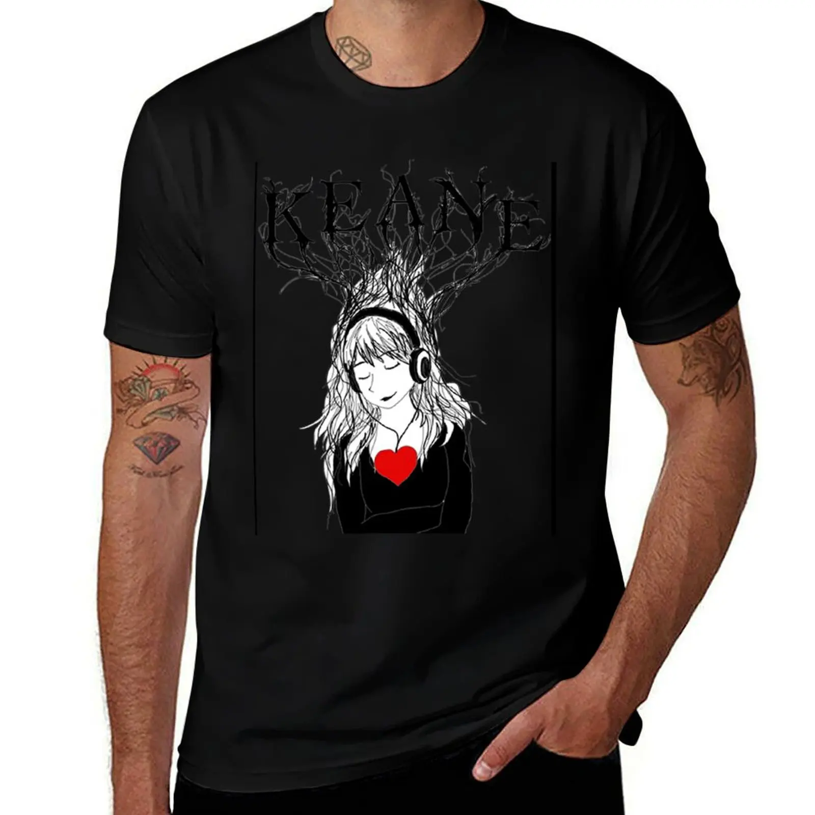 Dream Tree of Keane T-Shirt Sweat Absorbing Sports Tee Shirt