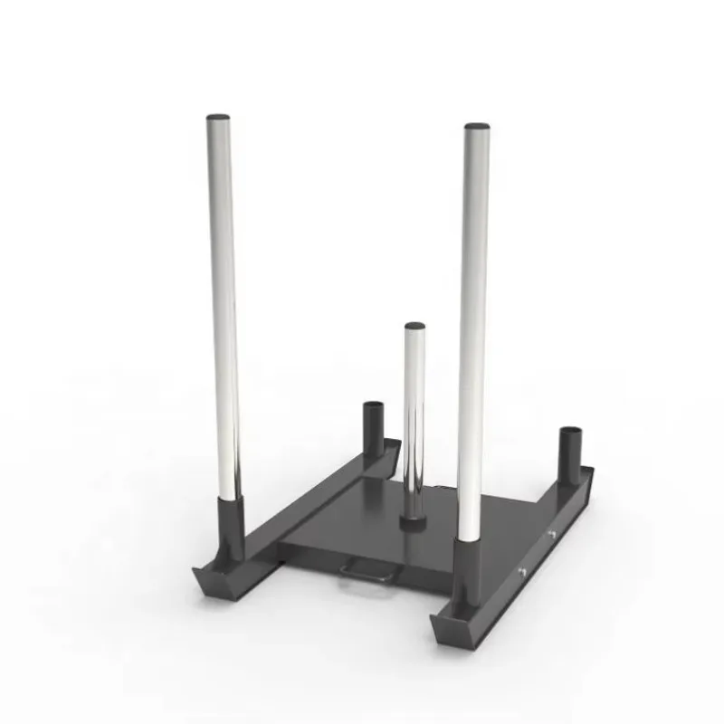 Weight Plate Loaded Prowler Sled for Gym Fitness Training & Exercise