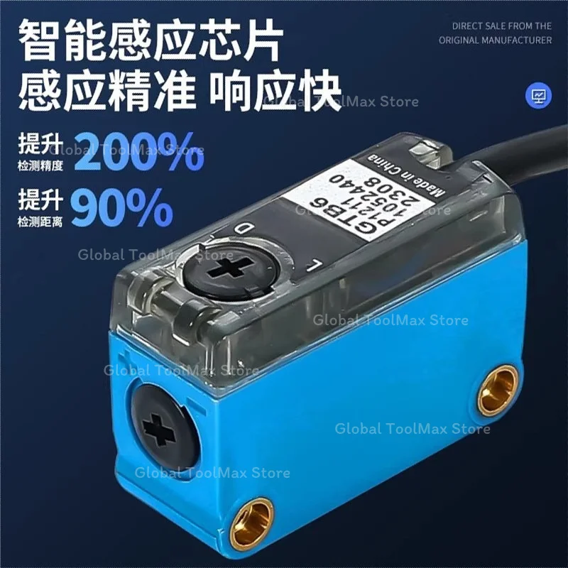 Diffuse & Retroreflective Photoelectric Switch Sensor for Industrial Automation