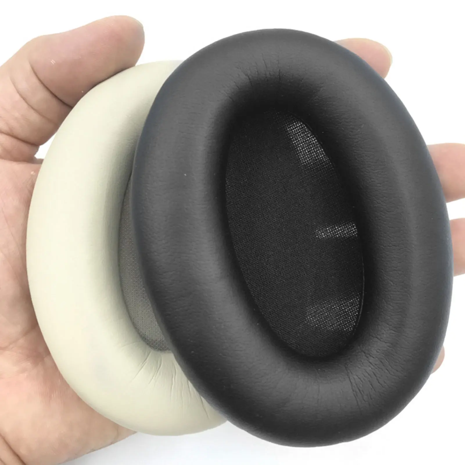 Replacement Leather Earpads ForSony WH-1000XM3 Headphones Earmuff Earphone Memory Foam Sleeve Ear Pads For WH1000XM3 Natural