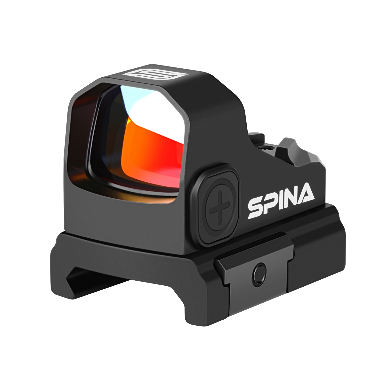 SPINA OPTICS RMSc Red Dot Optics 3MOA Compact Open Reflex Sight Glock48 G43X MOS Fastfire/RMSC Pistol With 20mm Rail Adapter