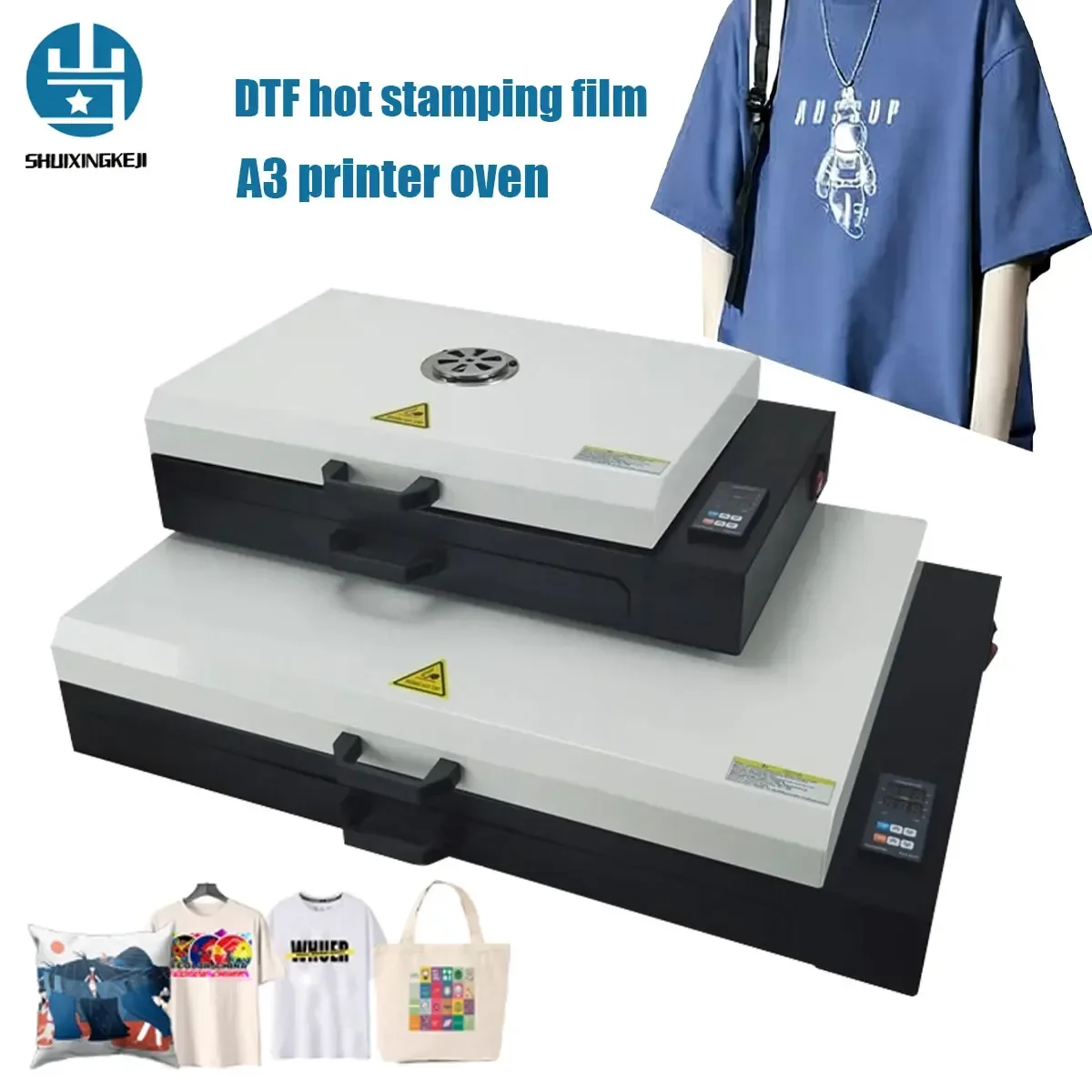 

SUIXING Dtf oven Fast Curing DTF Oven Dryer A3 DTF Film Roaster PET Film Curing Oven Hot Melt Powder Oven T Shirt Transfer
