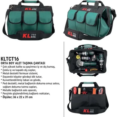 Klpro KLTCT16 Medium Size Tool Carrying case