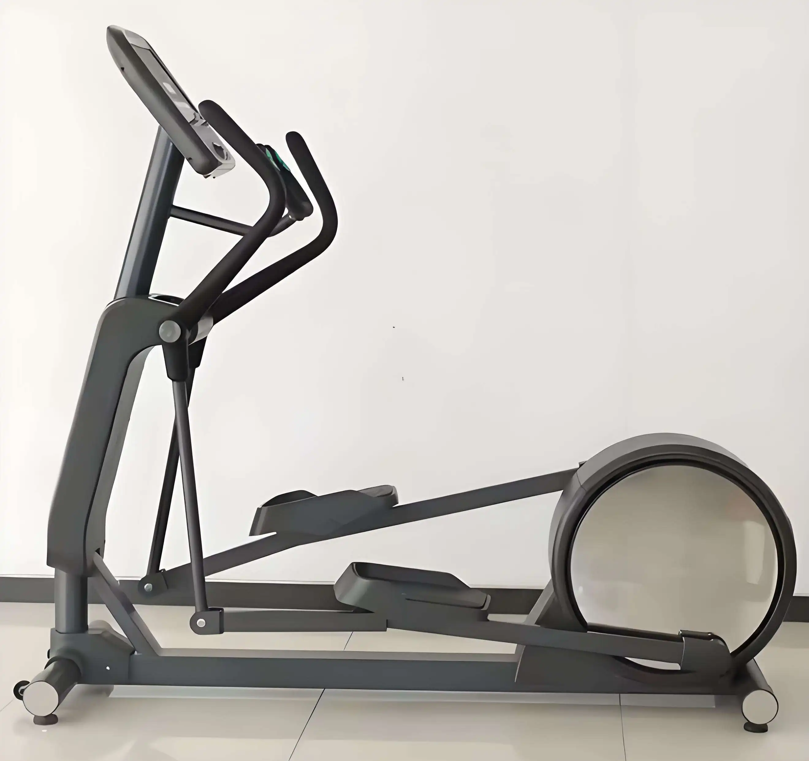 Commercial Gym Steel Fitness Equipment Advanced Elliptical Cross Trainer with Adjustable Resistance Elliptical Trainer
