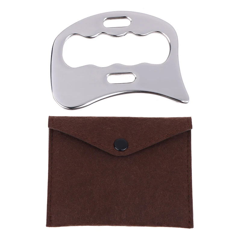 

Stainless Steel Scraping Tool Fascia Massager with Hole Design for Sports Recovery and Beauty Therapy