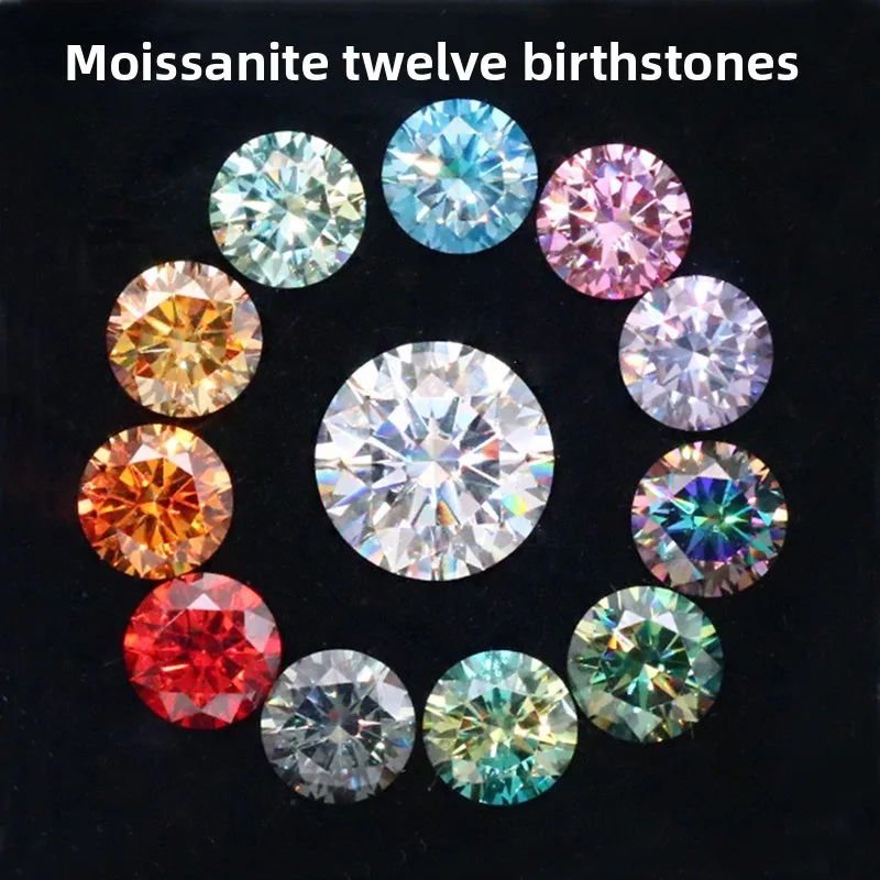 

5A VVS 0.5/1/2ct Fancy Color Moissanite | GRA Certified | Hearts & Arrows Cut