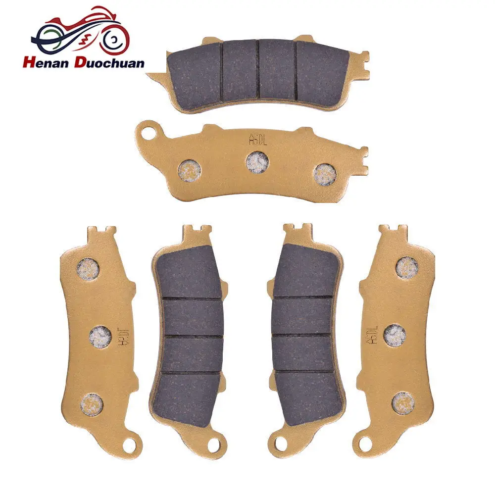 

Motorcycle Front Rear Brake Pads For Honda VFR 800 XL1000 ST1100 NT650 ST 1300 GL1800 CB 1100 XL 1000 Varadero Non ABS 1996-2013