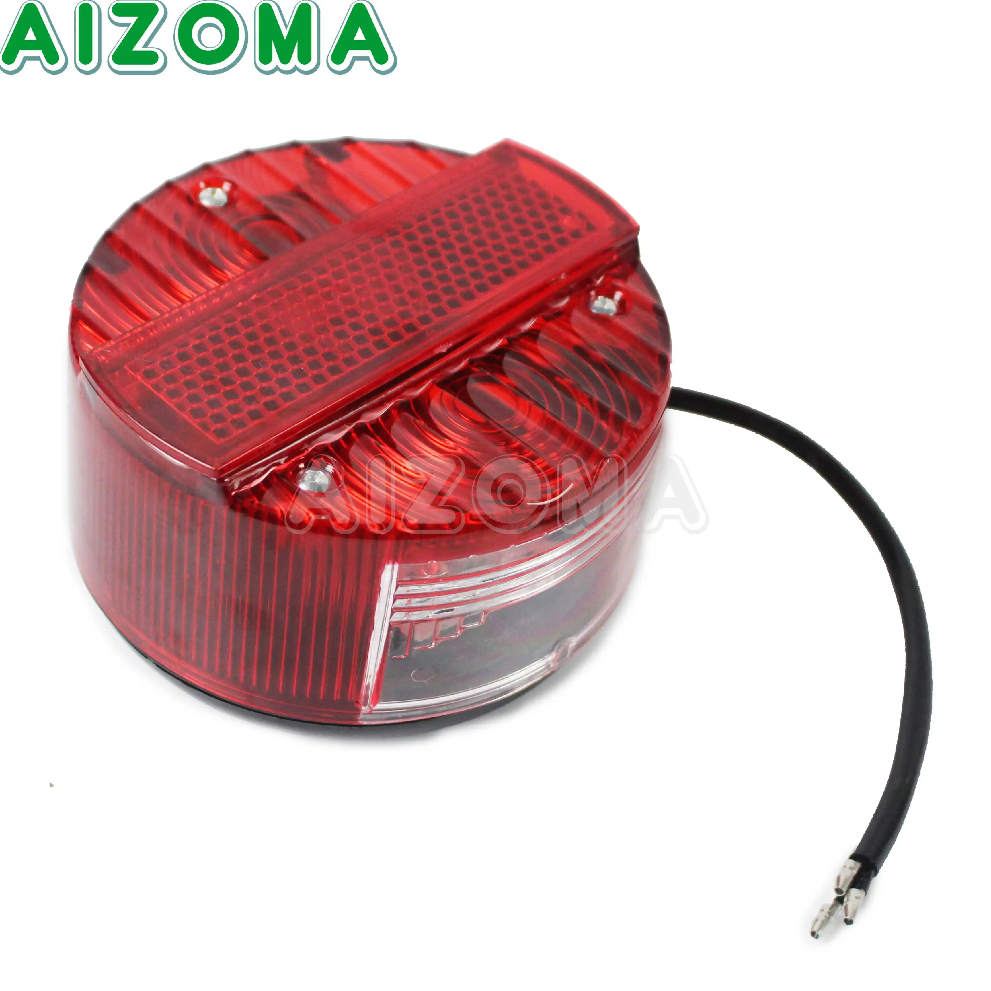 Motorcycles Taillight Rear Brake License Plate Running Light For MZ ETZ 150 250 251 301 Simson SR 50 S51 Suzuki TS 125 150 250