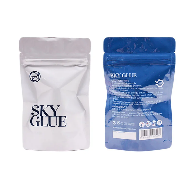 Sky Glue-Fournitures d'extension de cils, Outil adhésif imperméable, vaccage rapide et le plus fort, Toutes les séries, Original coréen, 5g