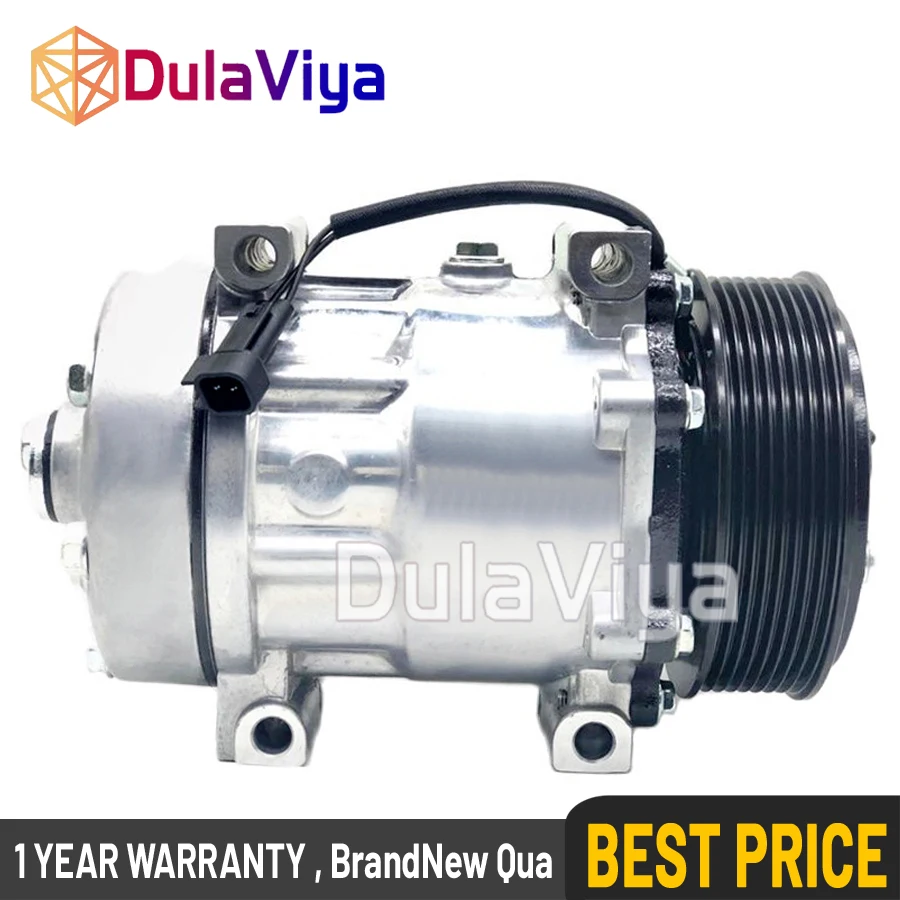 

SD7H15 Air Compressor For LAND ROVER DEFENDER CABRIO JPB500250 JPB500270 JPB500300 LR012809 LR031453 7H1219D623AC 7H1219D623AD