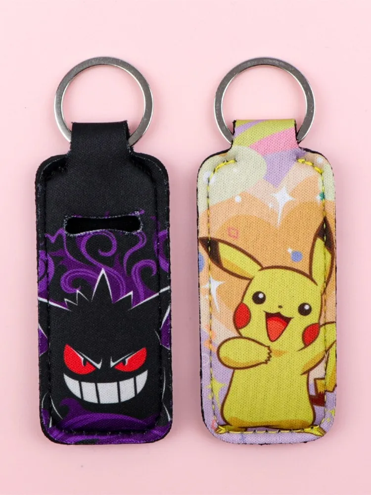 Porte-clé de Rouge à Lèvres à réinitialisation pour Femme et Fille, Baume de Sac, Breloques, Accessoires de Voyage