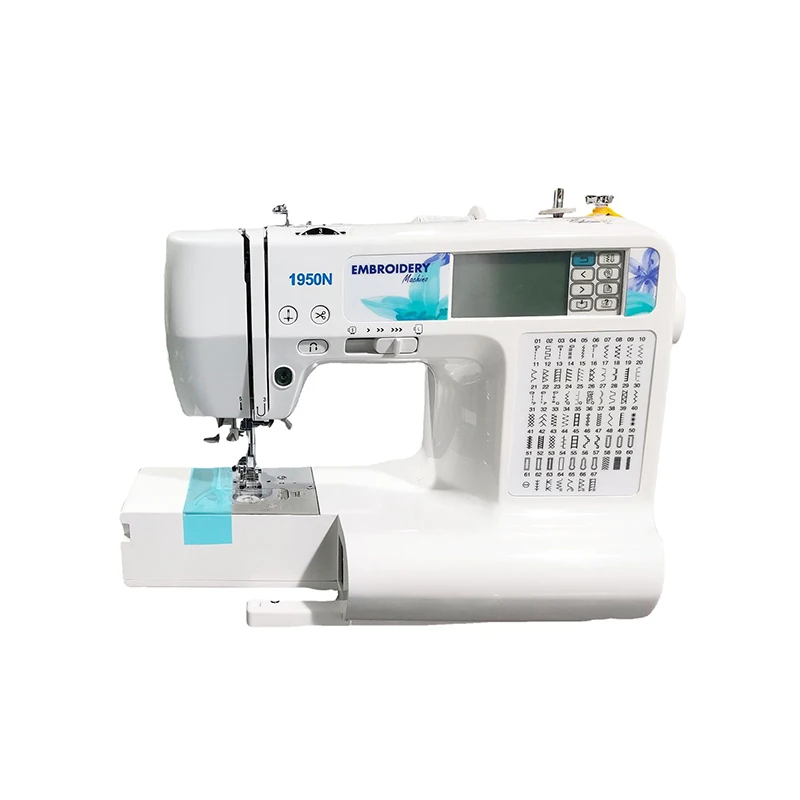 Computerized Embroidery Machine Electric Home Name Pattern DIY Custom Sewing 67Stitch Automatic Professional LCD Desktop