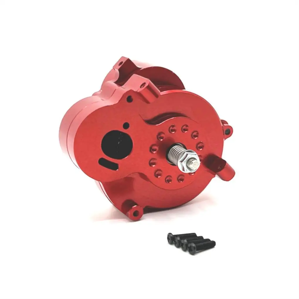 

Aluminum Alloy Silent Performance Gear Box For 1 12 MN MN128 MN86 G500 RC Car Part RC Car Accessories Replacement Parts Black