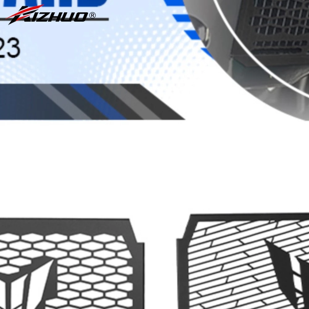 

MT-07 FZ-07 Accessories Radiator Grille Guard Cover Water Tank Protector For Yamaha MT07 FZ07 2018 2019 2020 2021 2022 2023 2024