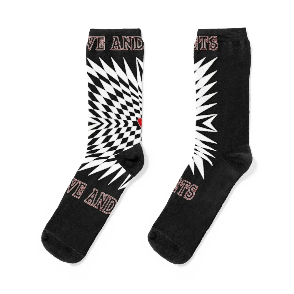 

Love and Rockets Essential T-Shirt Socks Run winter gifts snow Socks Woman Men's