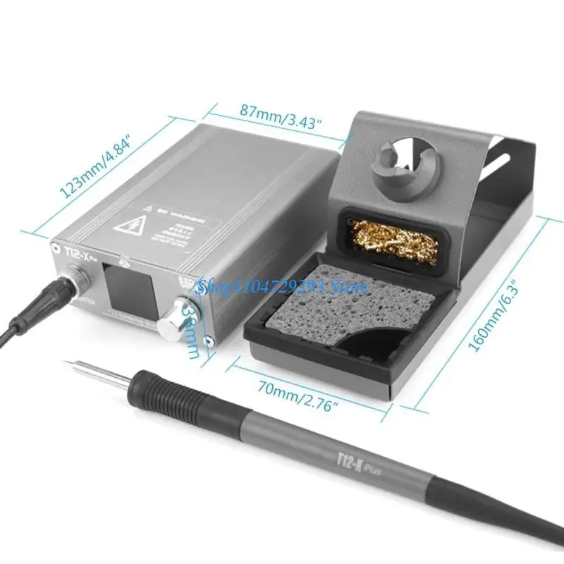 Y2GD T 12 محطة لحام مكواة لحام إلكترونية مع طرف T 12 للإلكترونيات #6