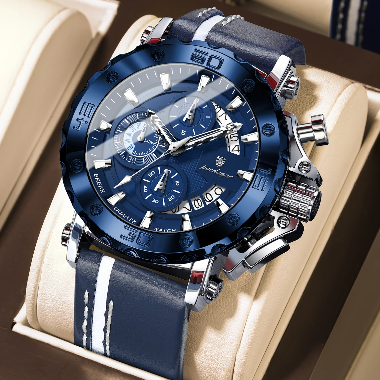 POEDAGAR Top Sport Herrenuhr W – Men'S Fashion Magazine Bewertung und Preis