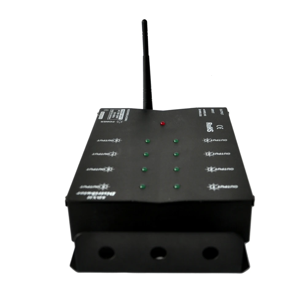 

8-портовый беспроводной DMX-сплиттер 2,4G передатчик приемник дальнее расстояние 300 м высокое качество портативное использование DMX512 3PIN TP-D1340