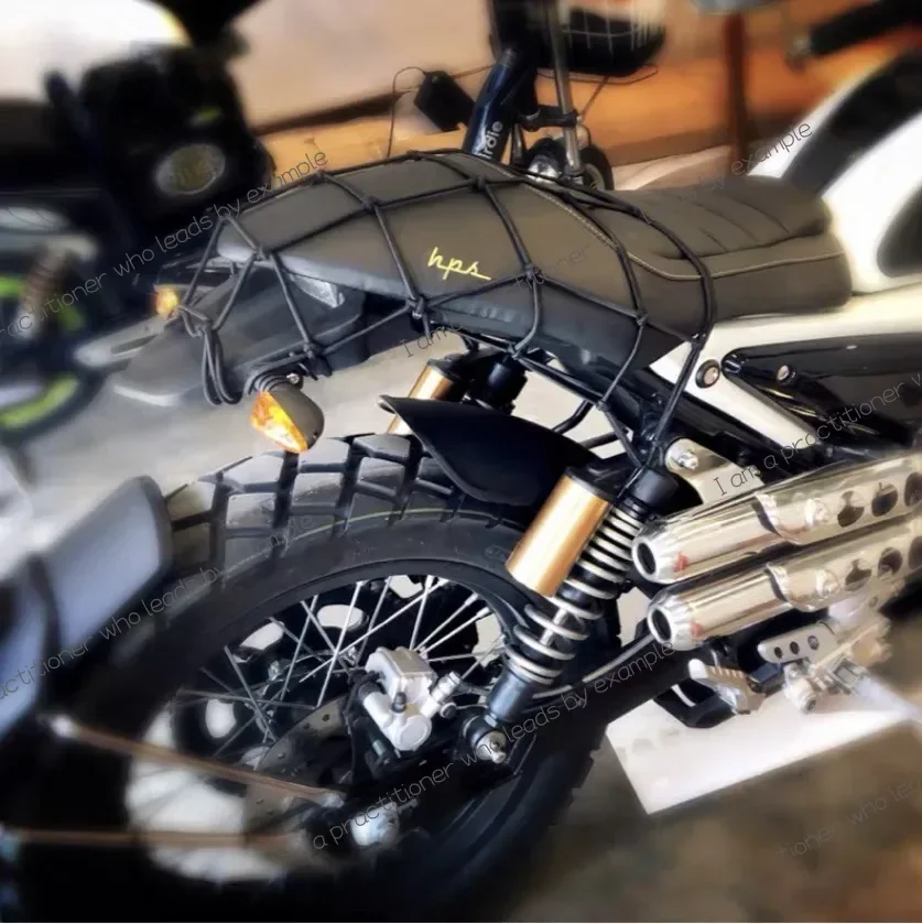 40 × 40 センチメートルオートバイ 6 フック弾性バンジーネットオートバイ収納ヘルメットタンク荷物メッシュウェブオートバイアクセサリー 5 色