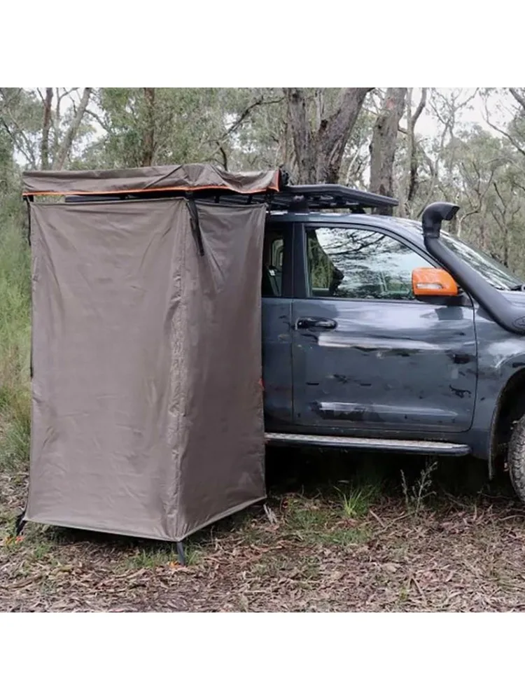 Shendun Car Camping Portable Shower Side Awning Roof Top Tent Awning Shower Tents For Camping