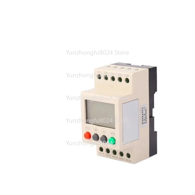 

1PC Three Phase Relay RD6-W,Phase Failure,Phase Reversal,Phase Loss,Over-voltage Under-voltage Protection