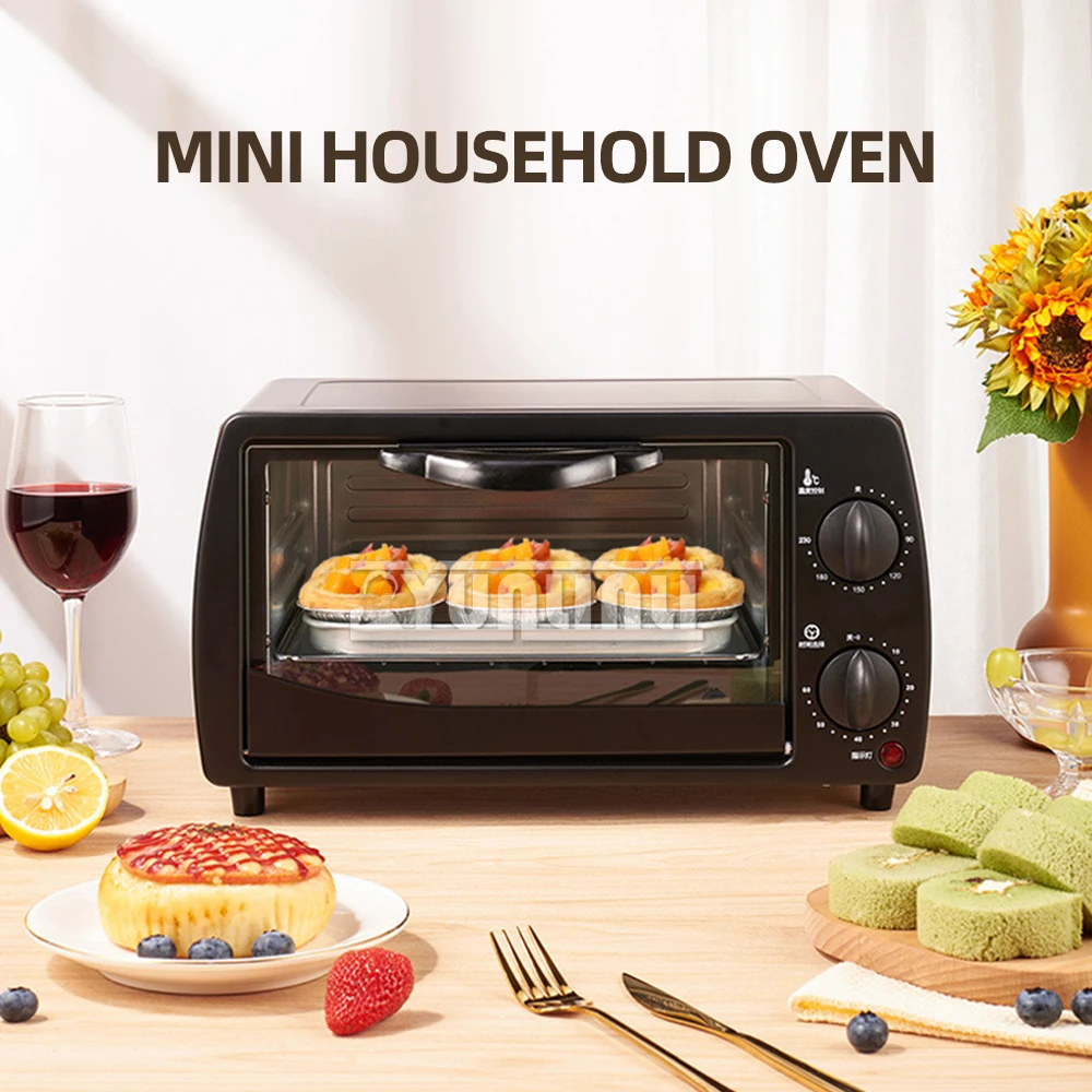 

12L Mini Oven Household Desktop Electric Baking Oven Hornos Pizza Electrique Cuisinie Home Appliances For Kitchen